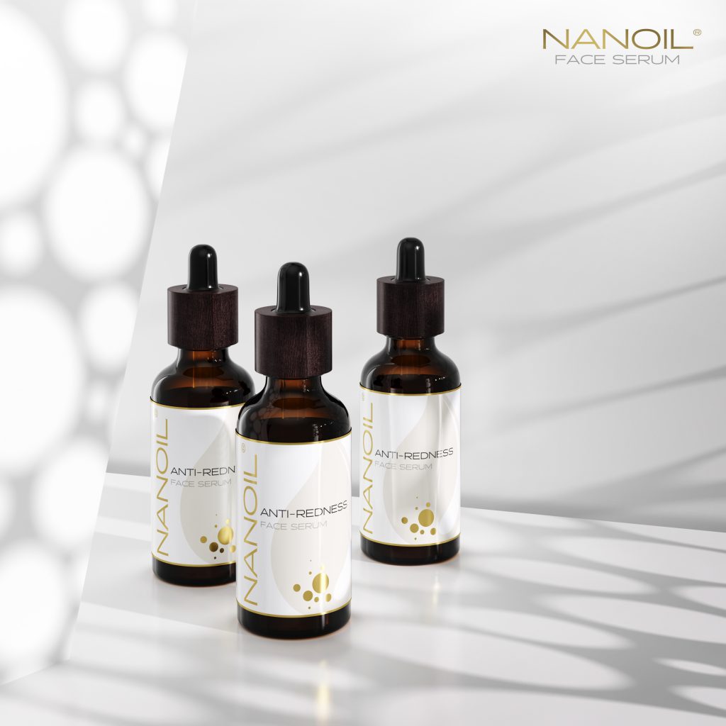 recommended face serum for redness Nanoil