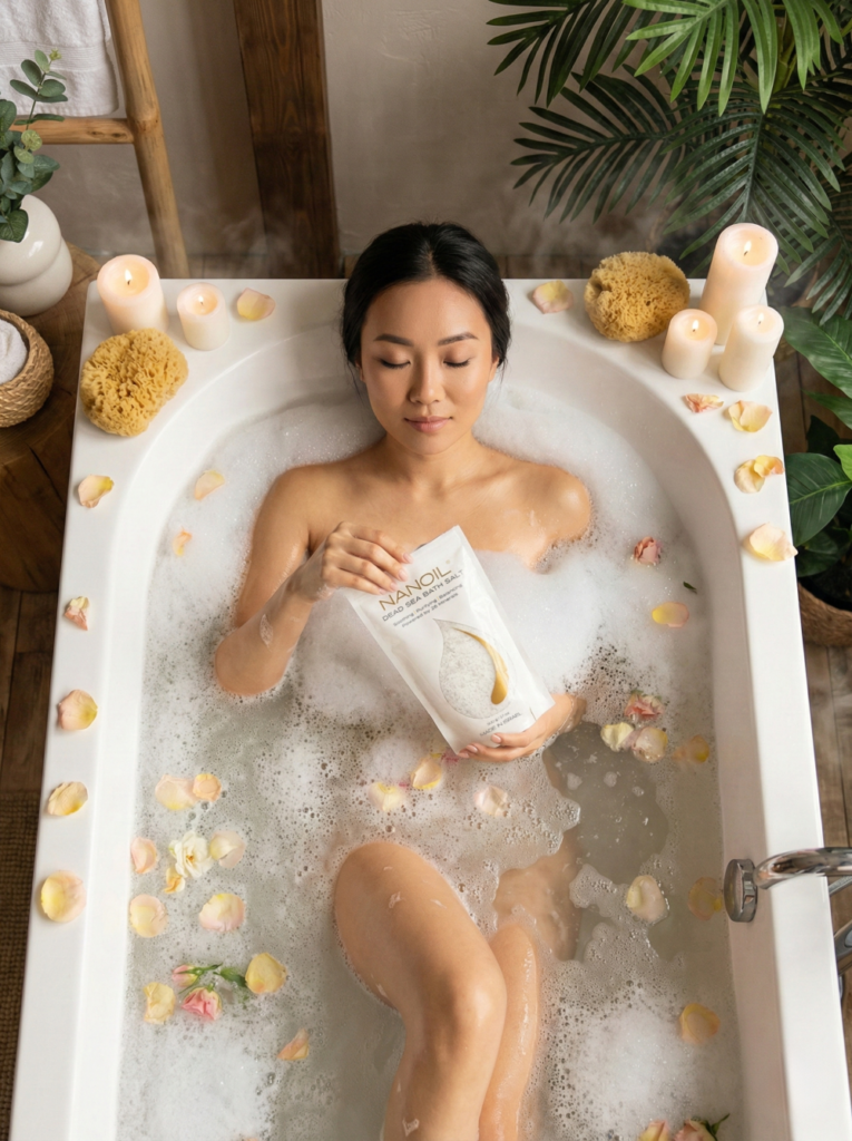 sea salt from the dead sea nanoil